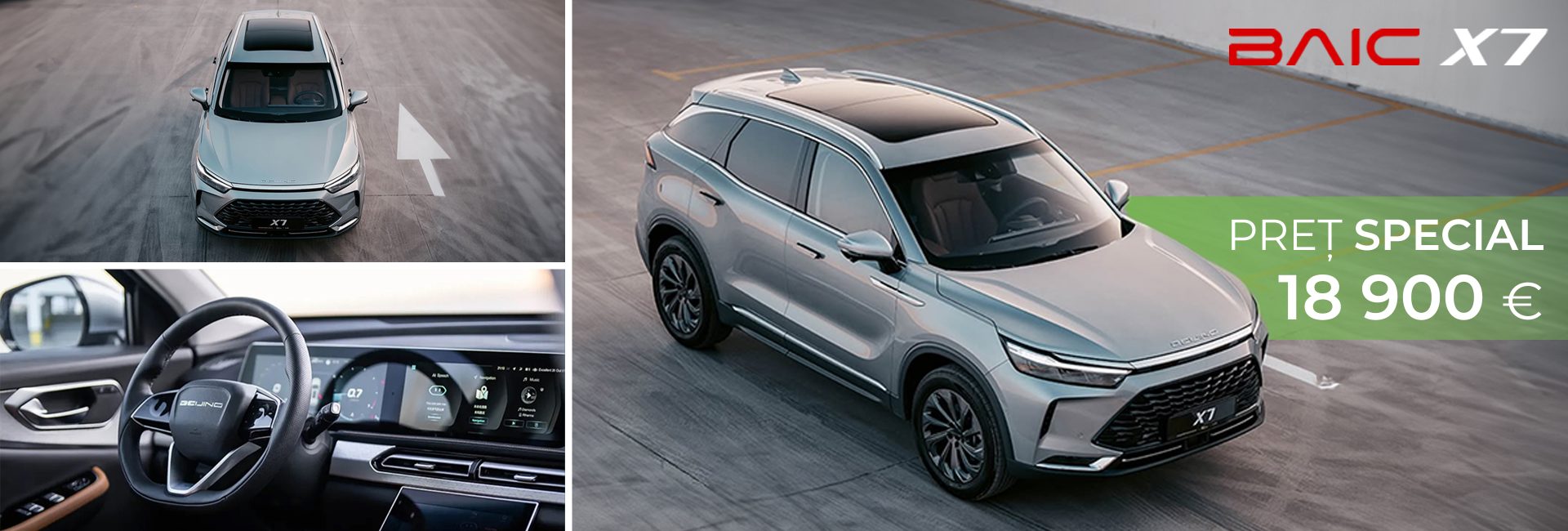 BAIC X7 2025 — disponibile acum, la un preț special!
